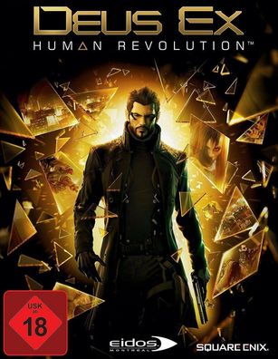 Deus Ex Human Revolution (PC Nur der Steam Key Download Code) Keine DVD, No CD