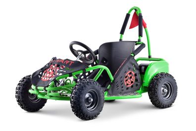 Kinder Elektro Go-Kart King High Speed 30Km/ h - grün