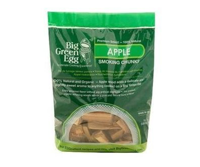 3,72EUR/1l Big Green Egg Apfel Holzst?ckchen R?uchern Holz Chunks 9 Liter