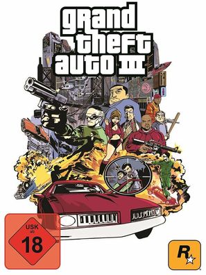 Grand Theft Auto III (PC, Nur der Steam Key Download Code) Keine DVD, No CD
