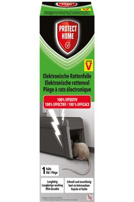 Protect HOME Elektronische Rattenfalle sauber und sicher gegen Ratten giftlos