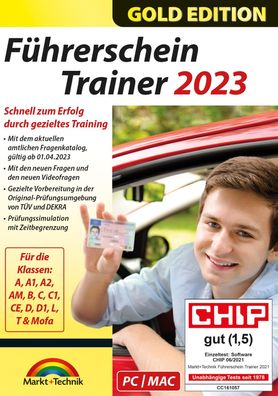 Führerschein Trainer 2023 - Amtlicher Fragenkatalog - PC Download Version