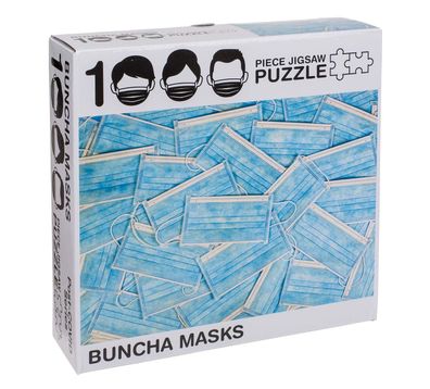 Puzzle 1000 Teile Maske Home-Office Alltagsmaske