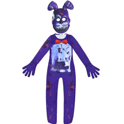 Kinder Horror Five Nights at Freddy's Cosplay Kostüm Anime Bodysuit Set