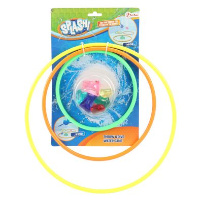 Toi-Toys - SPLASH Ringwurfspiel für Unterwasser (Tauchspiel) Wasserspiel tauchen