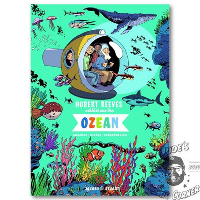 Hubert Reeves erklärt den Ozean Hardcover Jacoby & Stuart Comics Sachcomic Kind