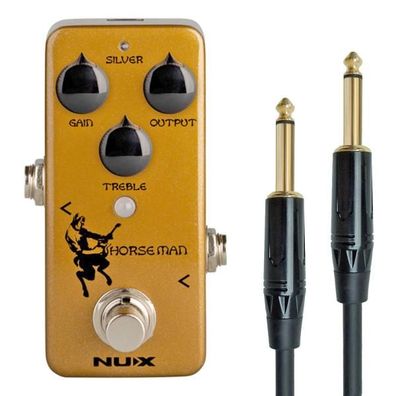 NUX NOD-1 Horseman Drive Overdrive mit Kabel