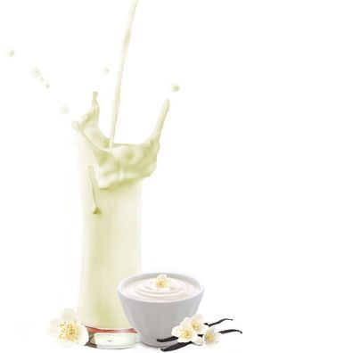 Joghurt Vanille Geschmack - Milchshake Pulver