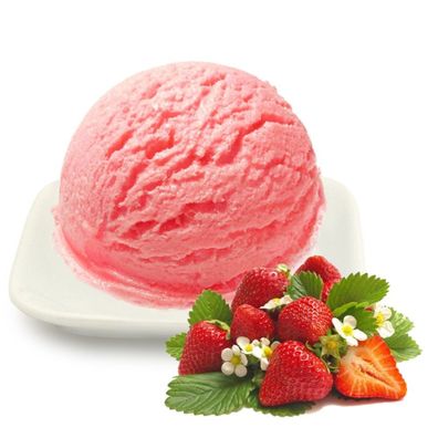 Erdbeere Low Carb Eis Vegan | Eispulver