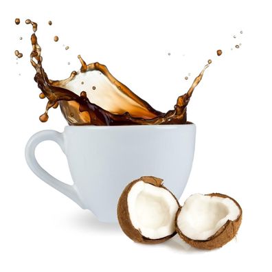 Kaffee mit Kokos Geschmack