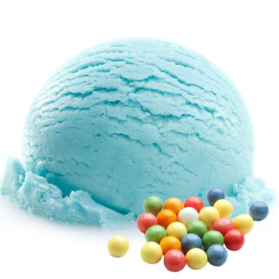 Kaugummieis (blau) Eis | Speiseeispulver
