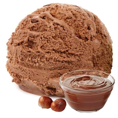 Nuss Nougat Creme Eis | Eispulver | Laktosefrei | Vegan | Keto | Glutenfrei