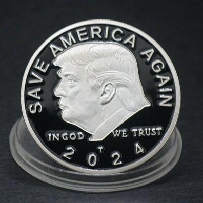 USA Medaille D. Trump von 2024 selten (CM495)