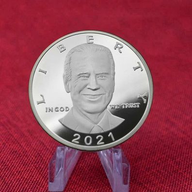 Amerika Medaille Joe Biden Präsident 2021 (CM498)