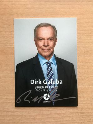 Dirk Galuba Sturm der Liebe Schauspieler AK orig. signiert - TV FILM #5351