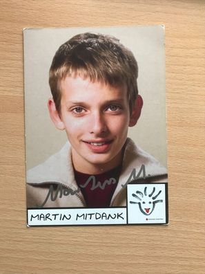Martin Mitdank Schauspieler AK orig. signiert - TV FILM #5377