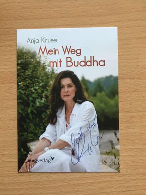 Anja Kruse Schauspieler AK orig. signiert - TV FILM #5356