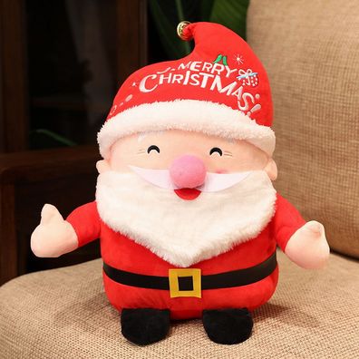 Süß Santa Claus Christmas Tree Elch Plüsch Puppe Stofftier Weihnachten Spielzeug