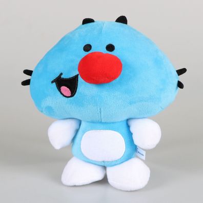 Kawaii Kätzchen Oggy Oggy Plüsch Puppe Cartoon Anime Stofftier Spielzeug 22cm