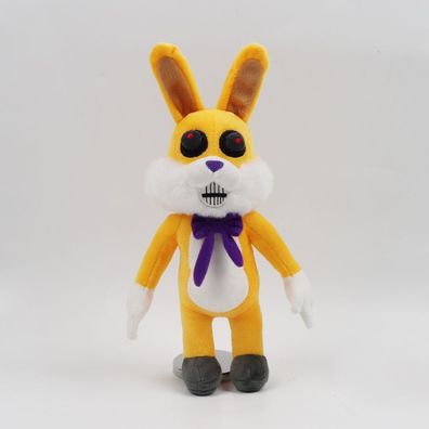 Cute Hase Lucky the Rabbit Plüsch Puppe Dark Deception Stofftier Spielzeug 30cm