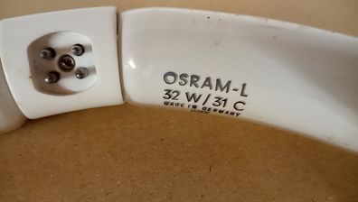 30 cm RingLampe "alte" "Neon"-Lampe Osram L 32w / 31 C