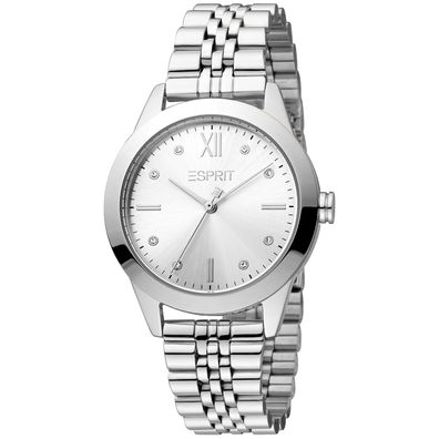 Esprit Uhr ES1L317M0055 Damen Armbanduhr Silber