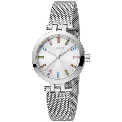Esprit Uhr ES1L331M0065 Damen Armbanduhr Silber