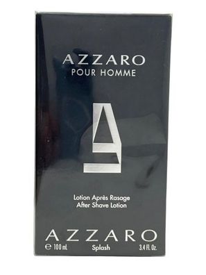 AZZARO Pour Homme 100 ml After Shave Lotion NEU OVP
