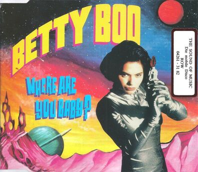 CD-Maxi: Betty Boo - Where Are You Baby? (1990) Rhythm King LEFT 43CD CD1-1008