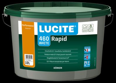 Lucite 460 Rapid 12 Liter weiß
