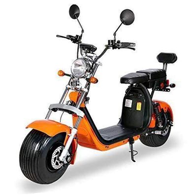COCO BIKE CP-1.0 Elektro Scooter 1500W 12AH 60V 40 km/ h - Orange