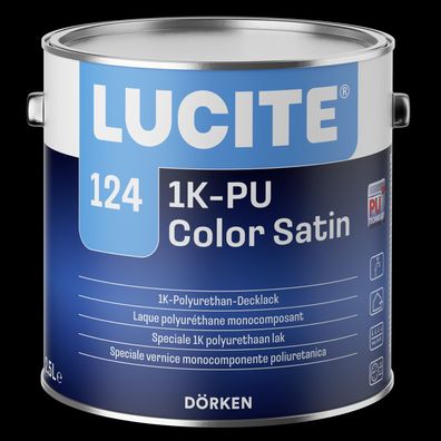 Lucite 124 1K-PU Color Satin 1 Liter weiß