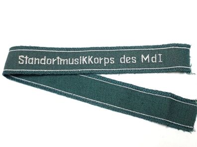 DDR MdI VoPo Ärmelband Standortmusikkorps des MdI