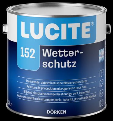 Lucite 152 Wetterschutz 1 Liter weiß