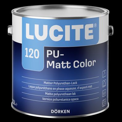 Lucite 120 PU-Matt Color 0,75 Liter weiß