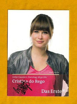 Cristina do Rego (Unter Gaunern ) - persönlich signiert