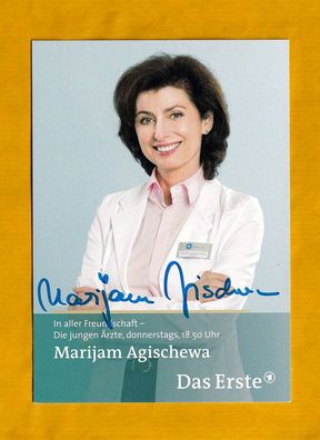 Marijam Agischewa ( deutsche Schauspielerin ) - persönlich signiert (3)