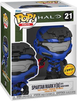 Halo - Spartan Mark V [B] With Energy Sword 21 Limited Chase Edition - Funko Pop