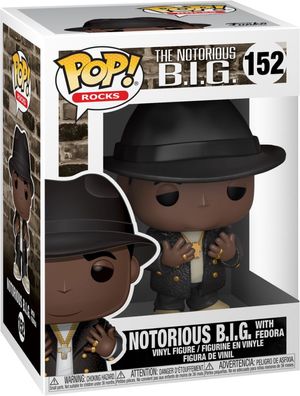 The Notorious B.I.G. - Notorious B.I.G. With Fedora 152 - Funko Pop! - Vinyl Fig