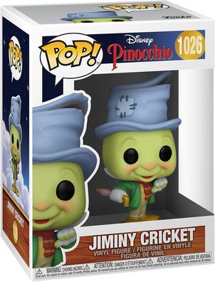 Disney Pinocchio - Jiminy Cricket 1026 - Funko Pop! - Vinyl Figur