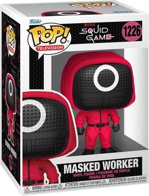 Netflix Squid Game - Masked Worker 1226 - Funko Pop! - Vinyl Figur