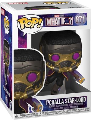 Marvel What If&hellip; ? - T'Challa Star-Lord 871 - Funko Pop! - Vinyl Figur