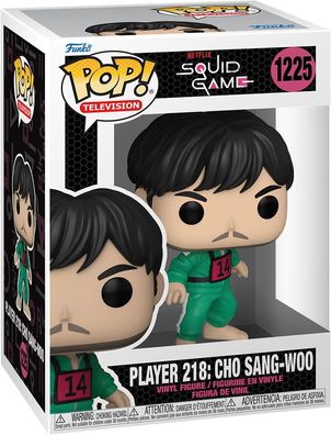 Netflix Squid Game - Player 218: Cho Sang-Woo 1225 - Funko Pop! - Vinyl Figur