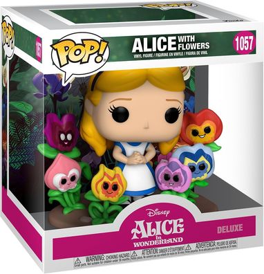 Disney Alice in Wonderland - Alice With Flowers 1057 - Funko Pop! - Vinyl Figur