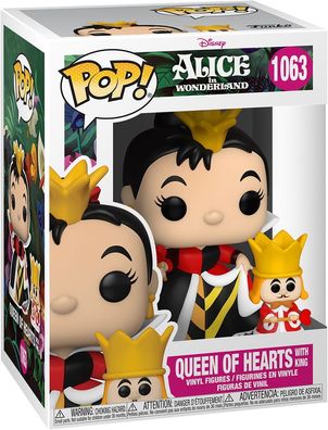 Alice im Wunderland in Wonderland - Queen of Hearts With King 1063 - Funko Pop!