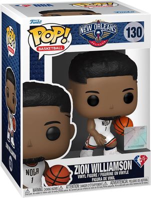 NBA New Orleans Pelicans - Zion Williamson 130 - Funko Pop! - Vinyl Figur