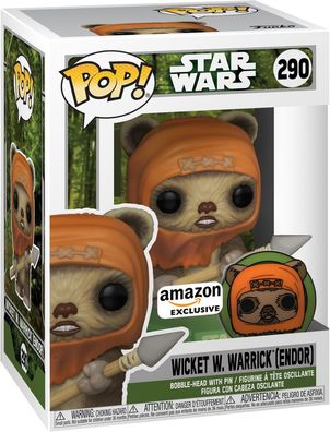 Star Wars - Wicket W. Warrick (Endor) 290 Amazon Exclusive - Funko Pop! - Vinyl