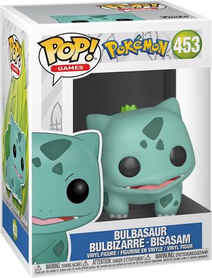 Pokemon - Bulbasaur Bulbizarre Bisasam 453 - Funko Pop! - Vinyl Figur