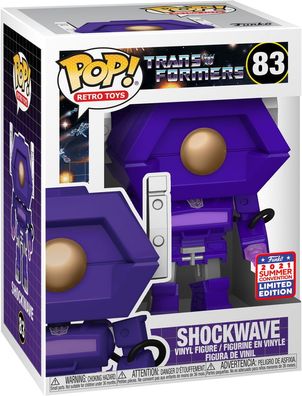Transformers - Shockwave 83 2021 Summer Convention Limited Edition - Funko Pop!