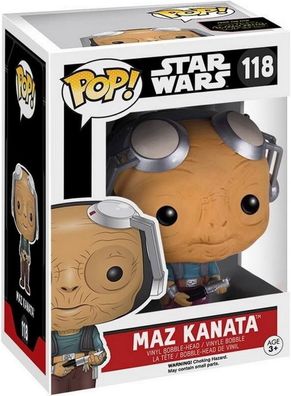 Star Wars - Maz Kanata 118 - Funko Pop! - Vinyl Figur
